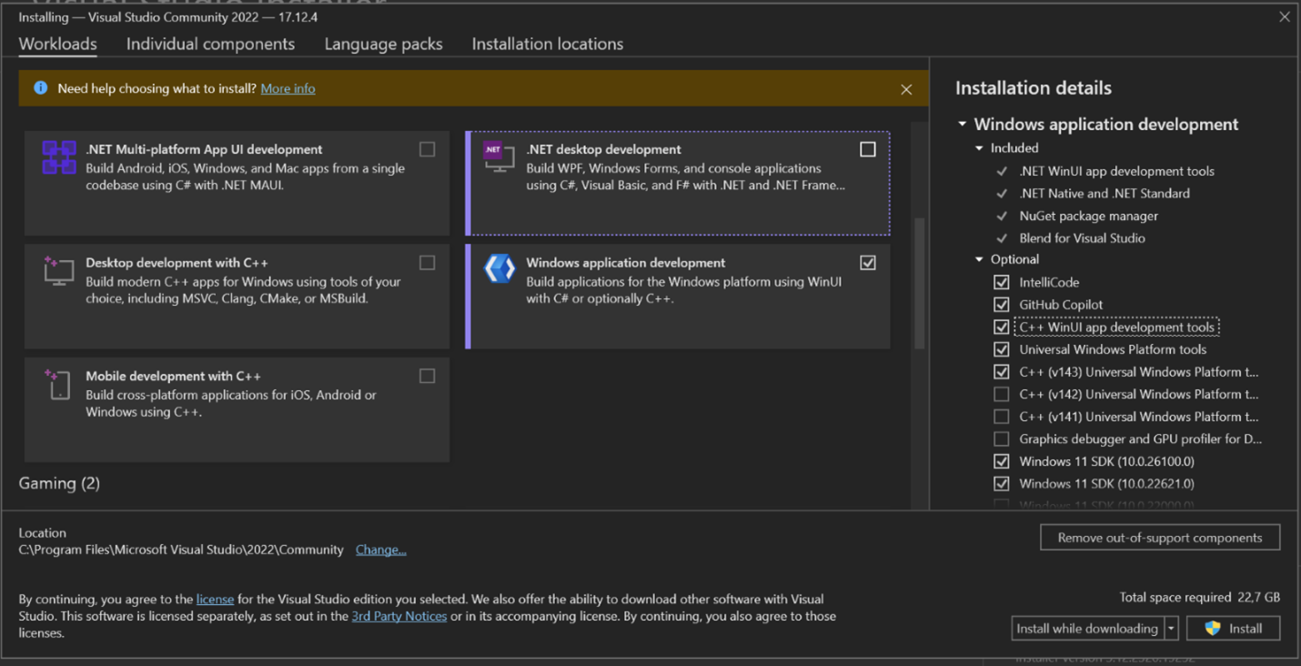Visual Studio Snip