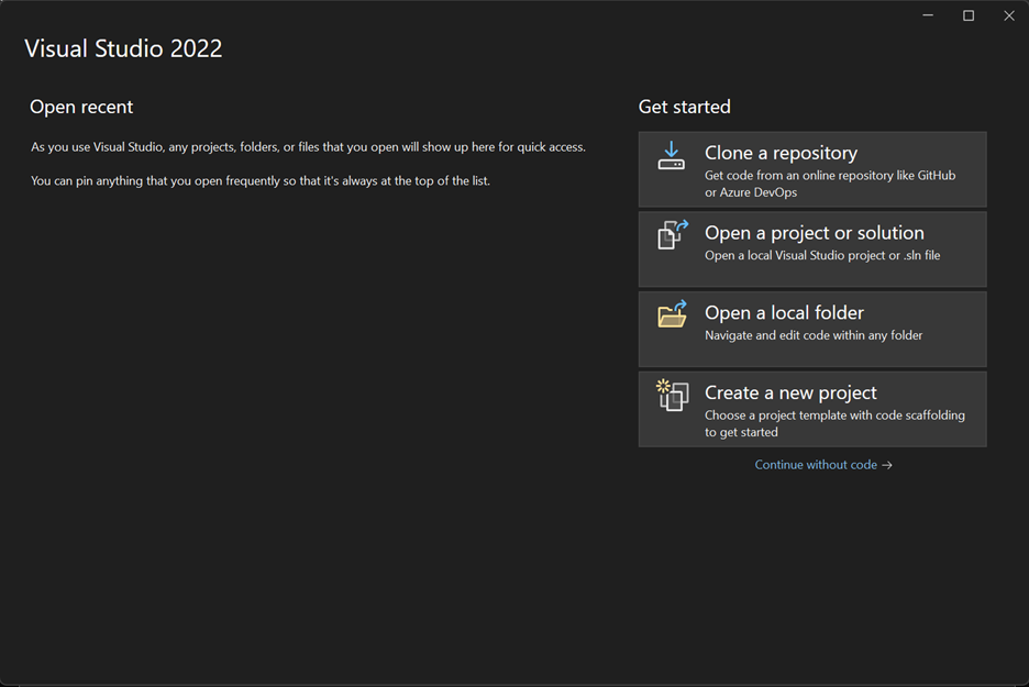 Visual Studio Snip